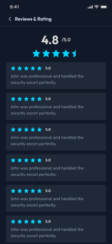 Feedback & Reviews