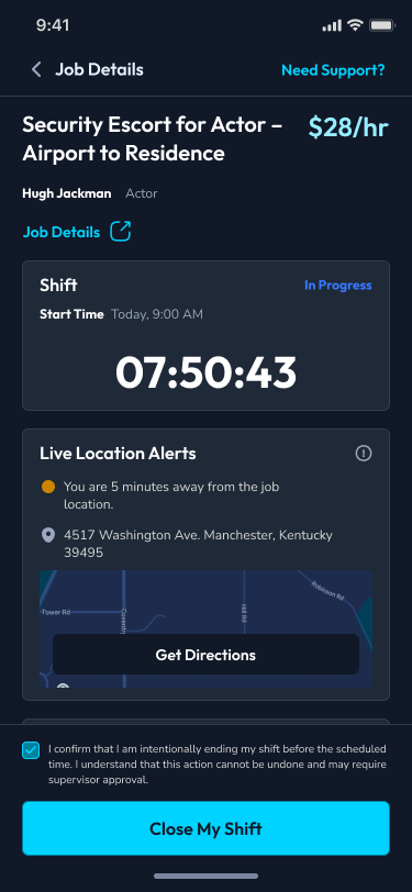 Easy Check-In/Out